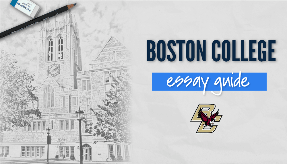 boston college application essay