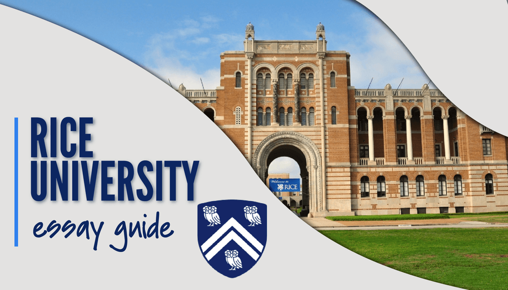 rice university admissions essay