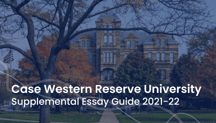 case western supplemental essay 2022