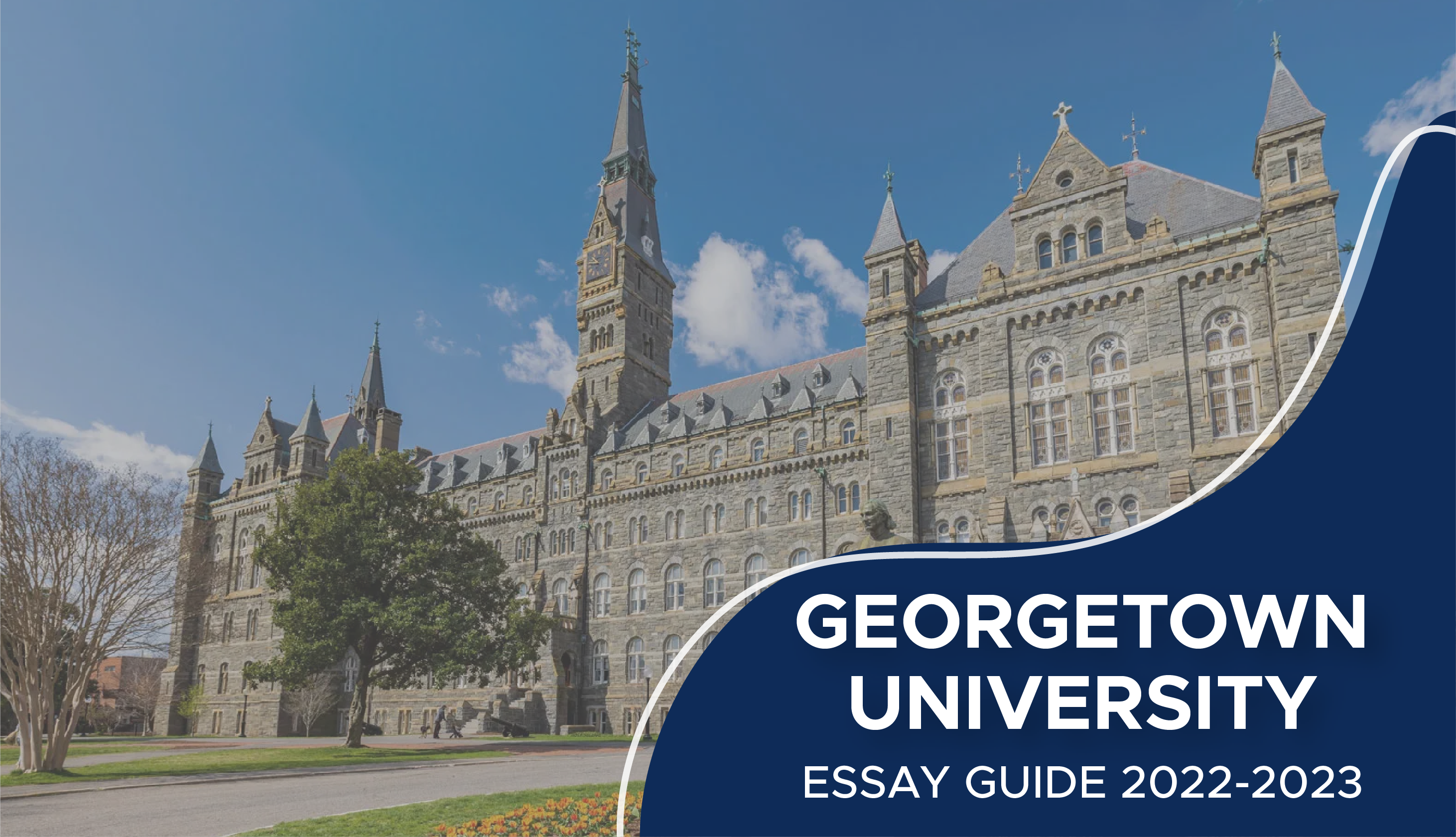 georgetown university essay prompts 2023