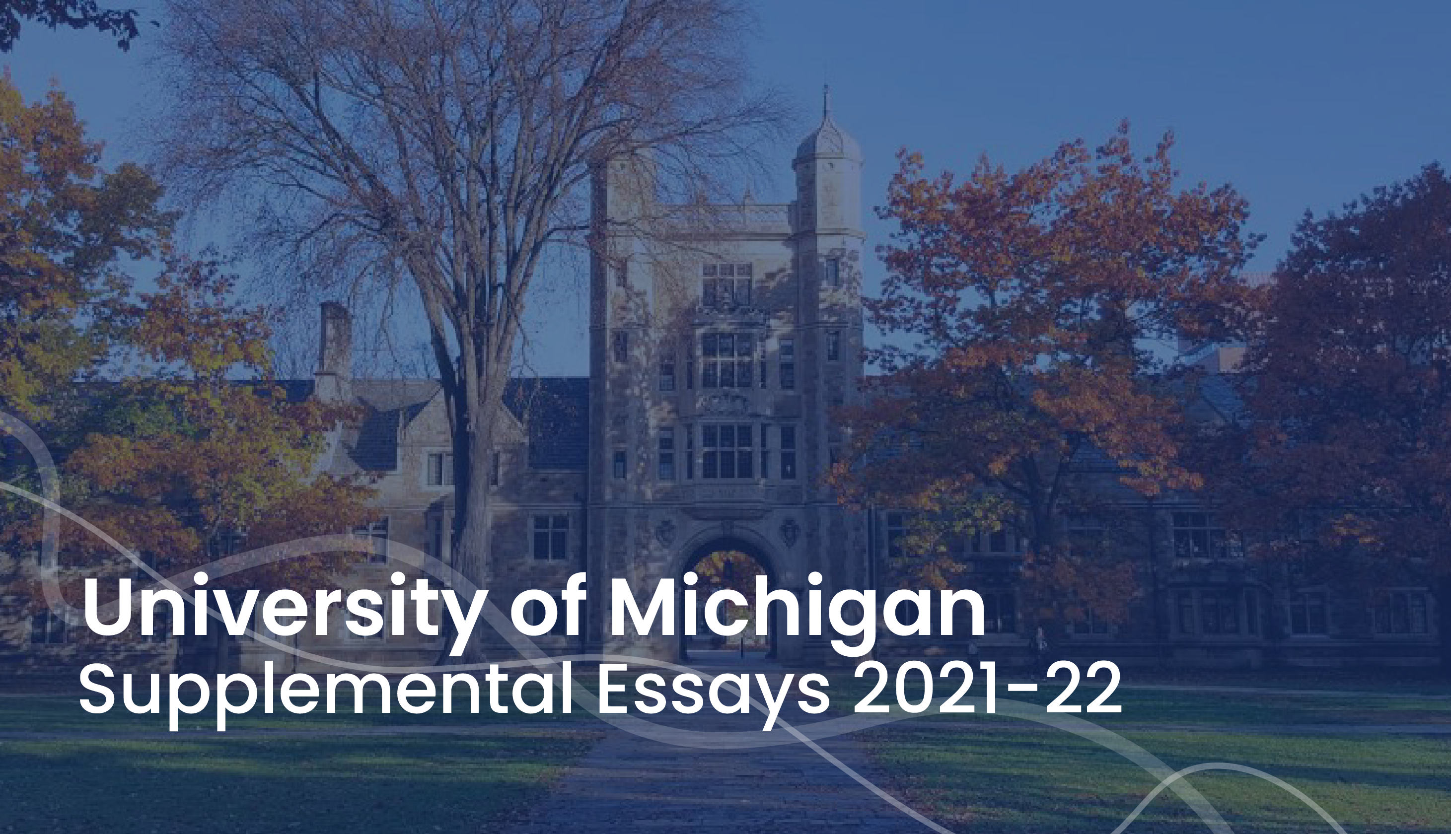 how to write u of m supplemental essays