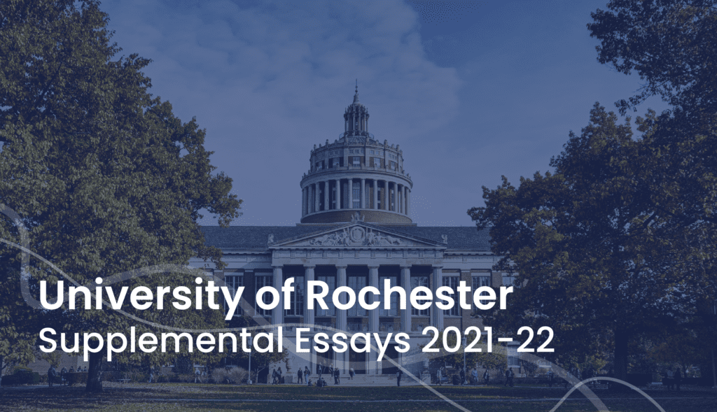 university of rochester essay questions