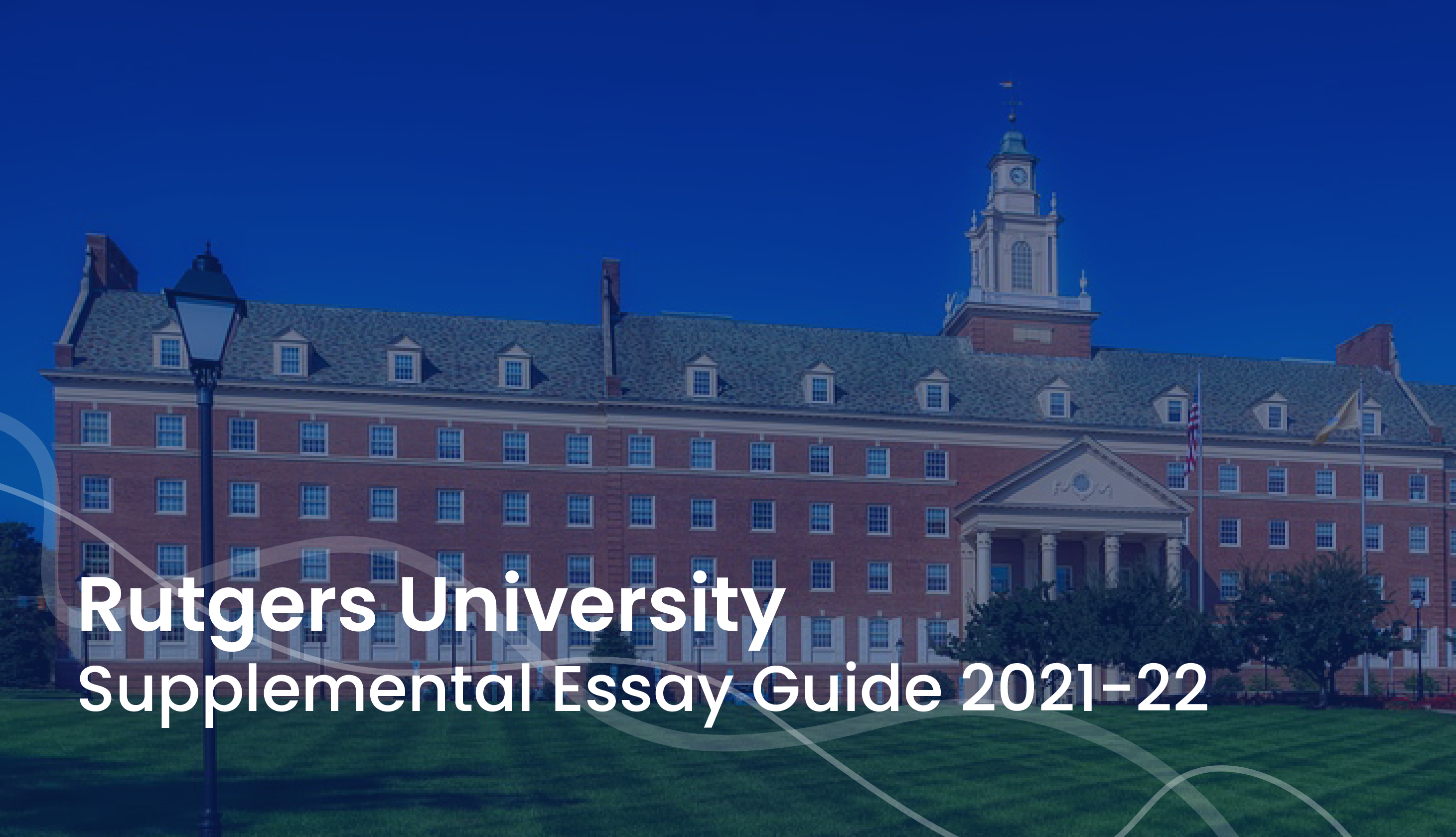 rutgers essay tips