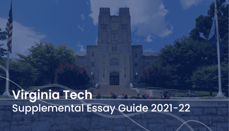 Virginia Tech supplemental essays image; collegeadvisor.com: a photo of Virginia Tech's campus