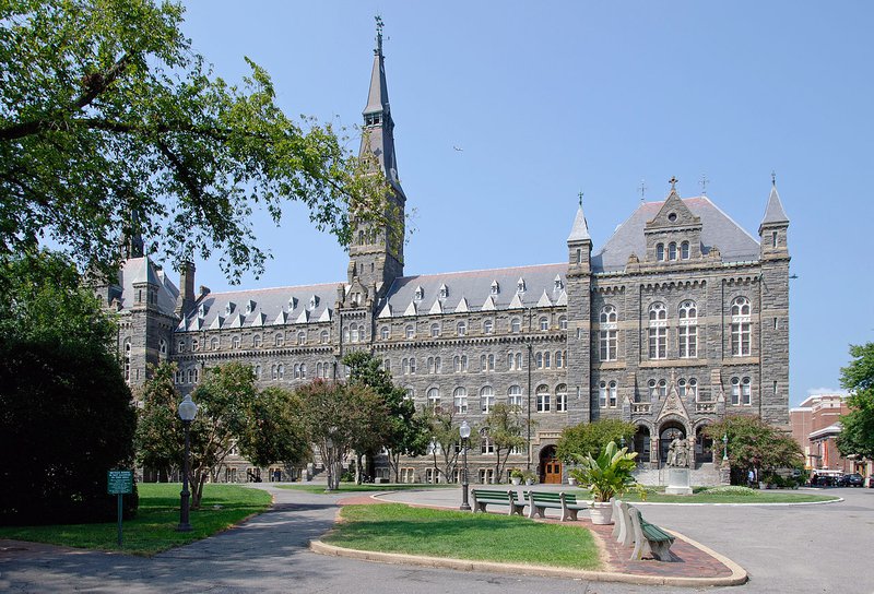 test-optional colleges: georgetown
