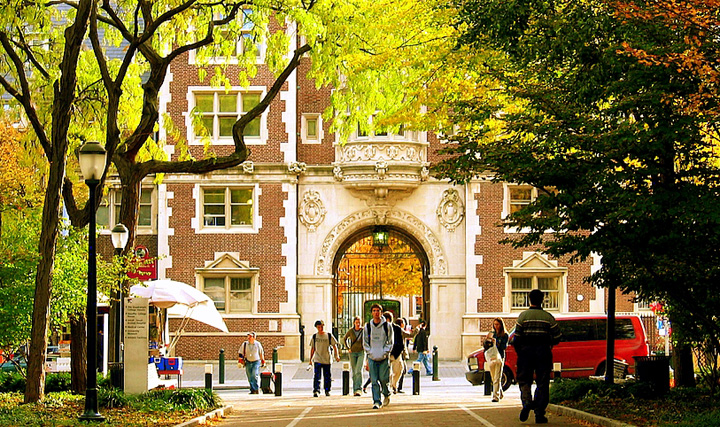 UPenn Huntsman Program photo; collegeadvisor.com; a photo of UPenn's campus. 