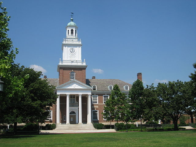 How to Get Into Johns Hopkins; collegeadvisor.com image: a photo of Gillman Hall at Johns Hopkins University