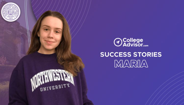 client success stories; collegadvisor.com image: a photo of Maria