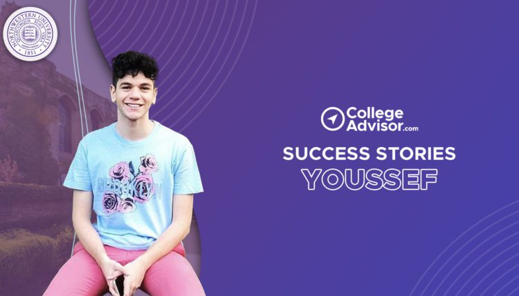 client success stories; collegadvisor.com image: a photo of Youssef