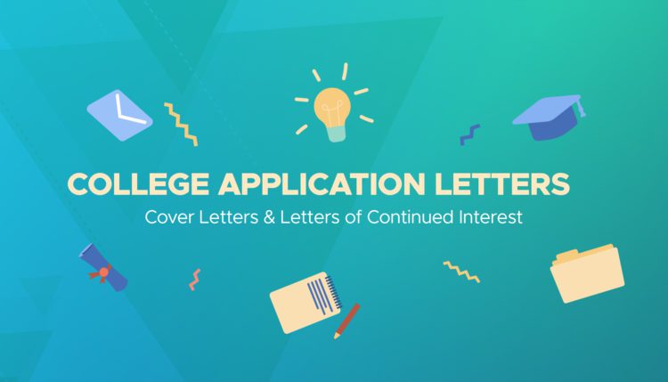 college application letter