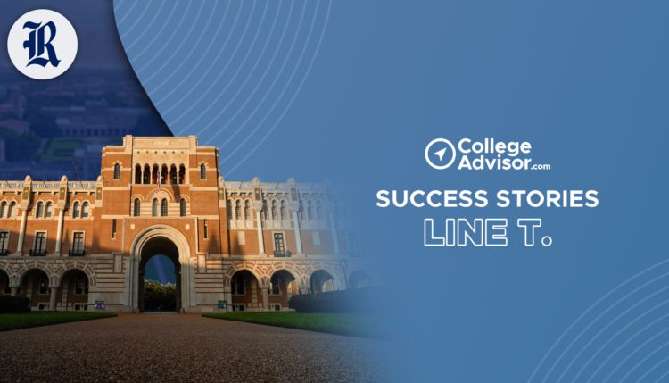 college admissions process; collegeadvisor.com image: a photo of line t