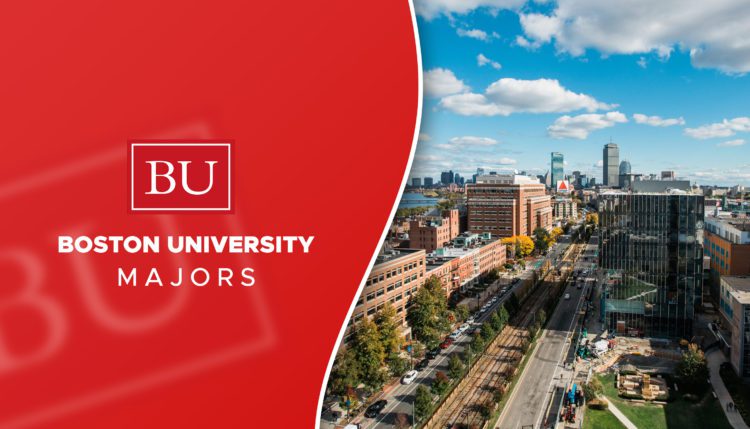 Boston University majors