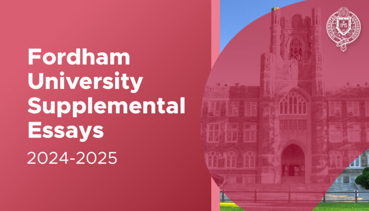 fordham supplemental essays