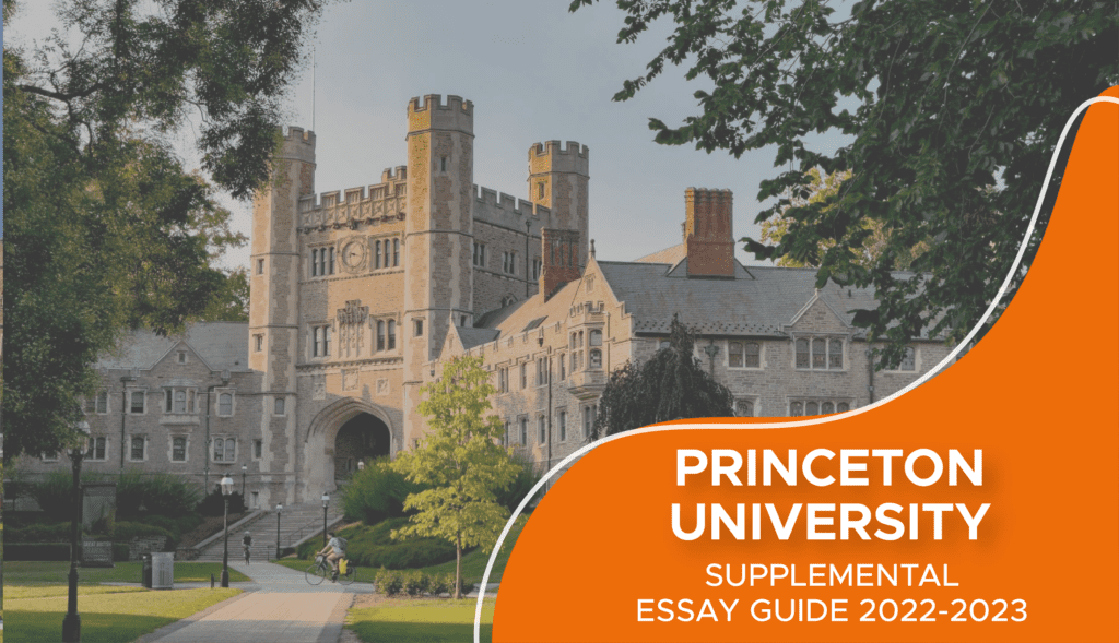 princeton supplemental essays 2022 examples