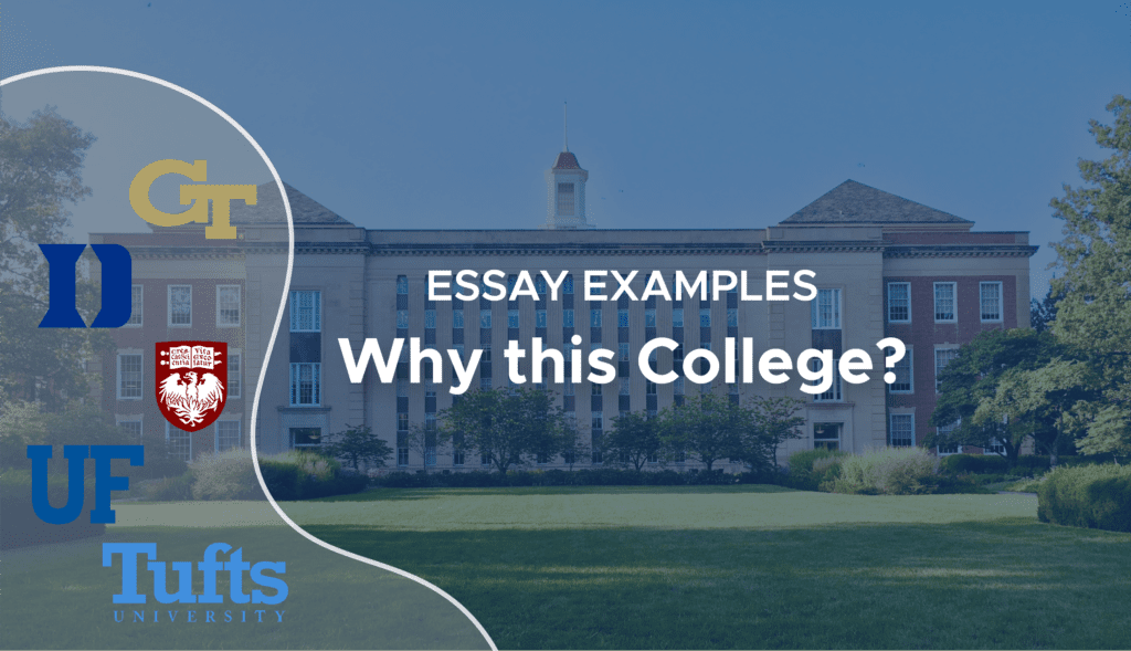 Why This College Essay Sample