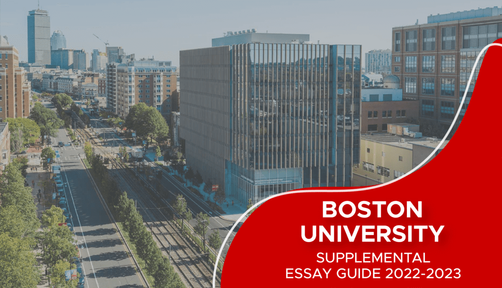 does boston university require essays