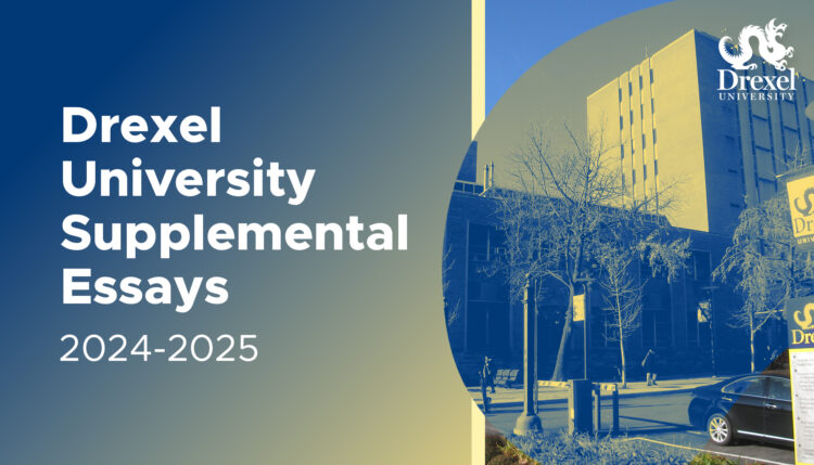 drexel supplemental essays