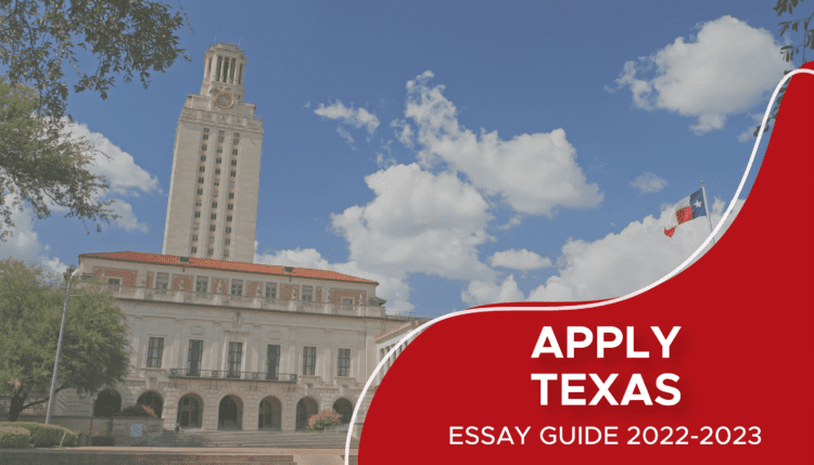 university of texas at austin application essays