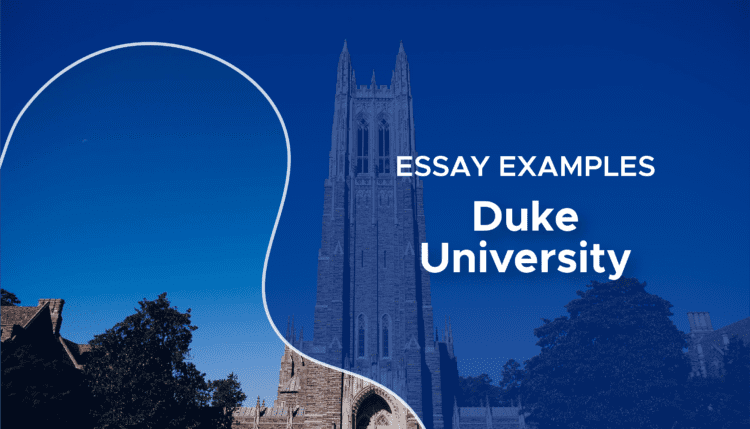 duke essay examples