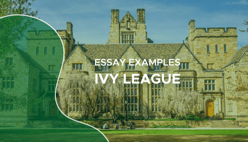 ivy league essays that worked