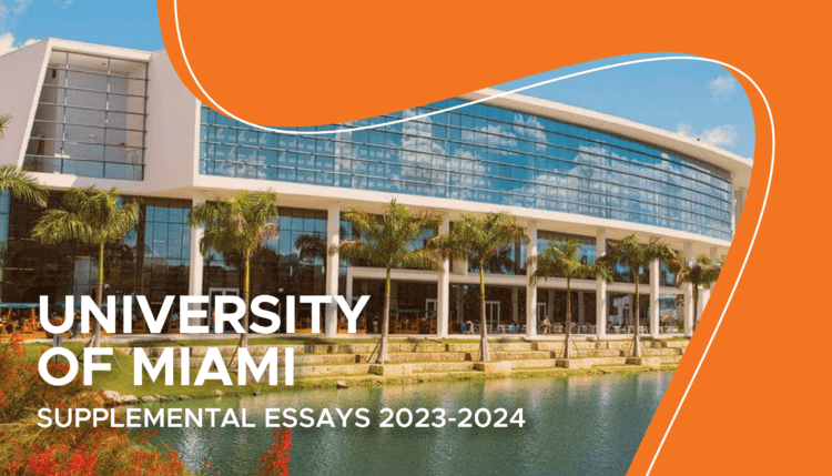 university of miami supplemental essays