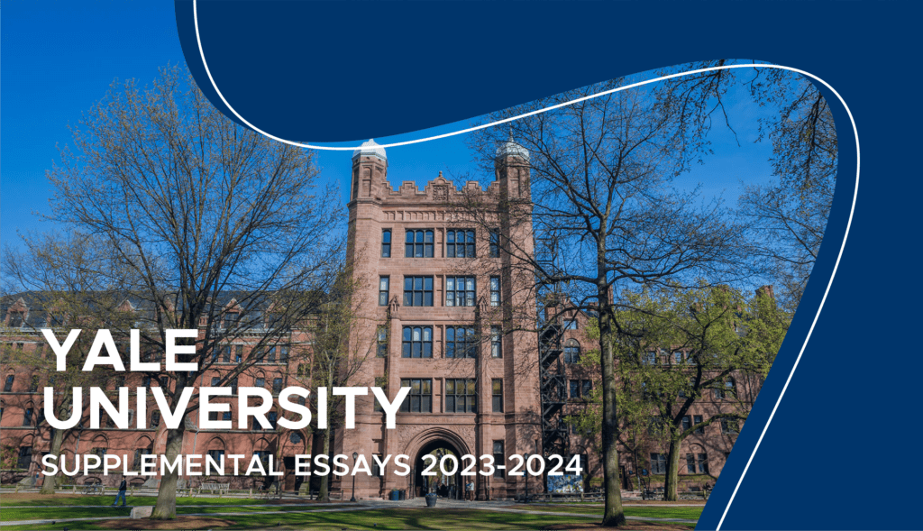 Yale Supplemental Essays Yale Essay Prompts