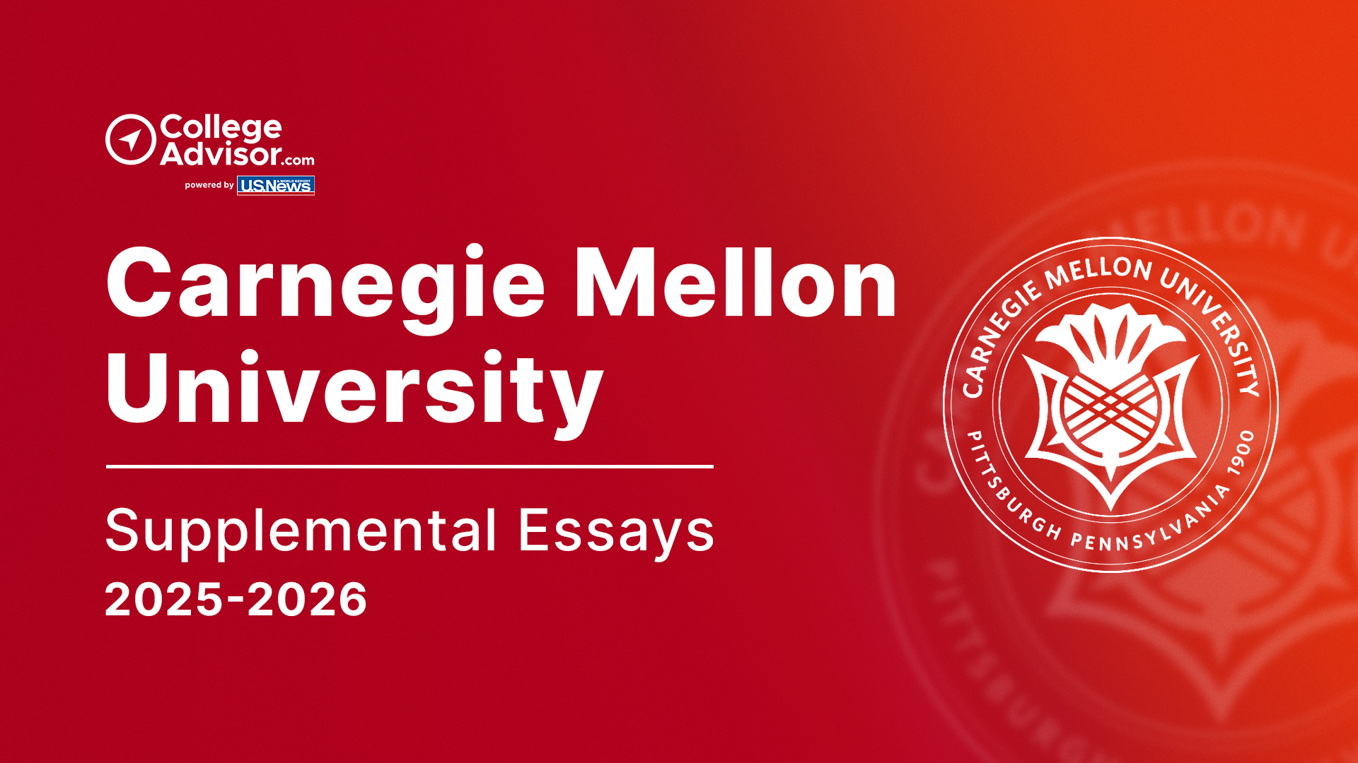Carnegie Mellon Supplemental Essays, image size:1920x1080