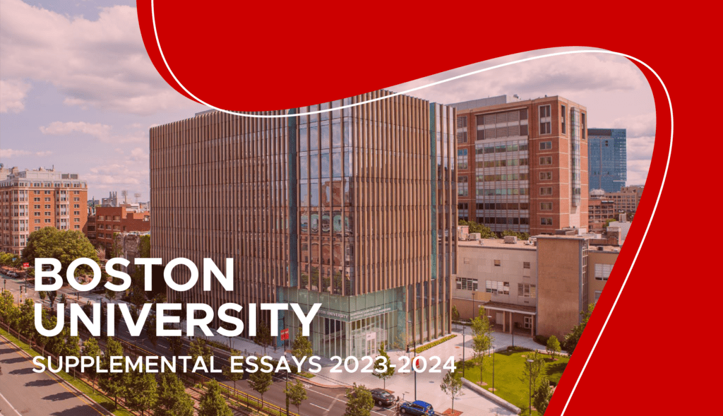 boston university essay prompts