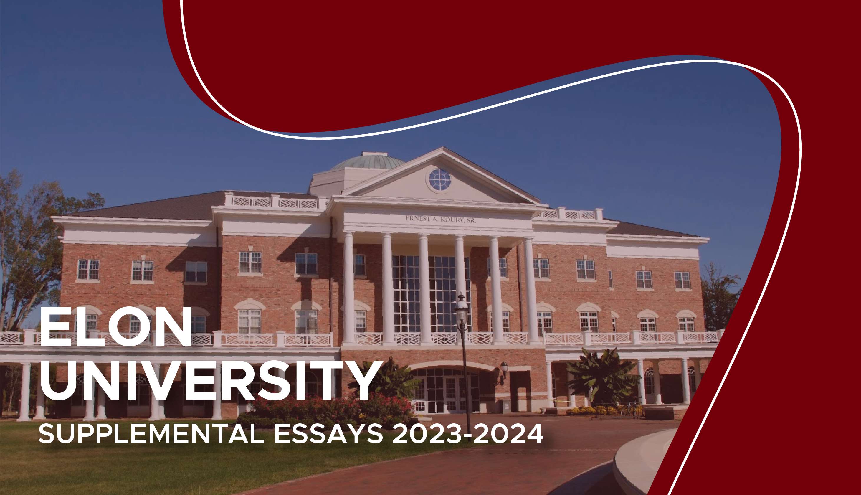 Elon Supplemental Essays Elon Application Essay