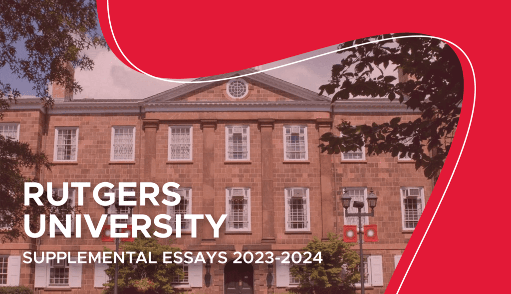 rutgers supplemental essays 2022 23