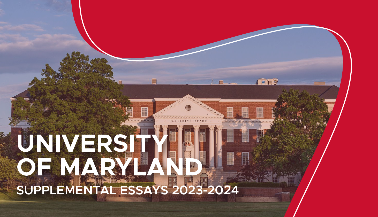 university of maryland college park supplemental essays