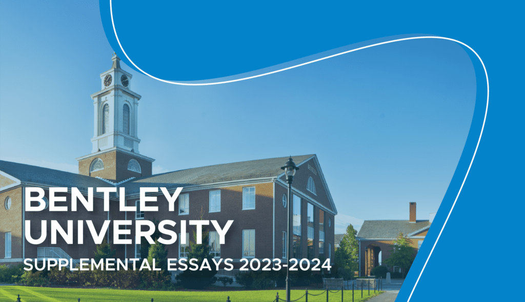 bentley university essays