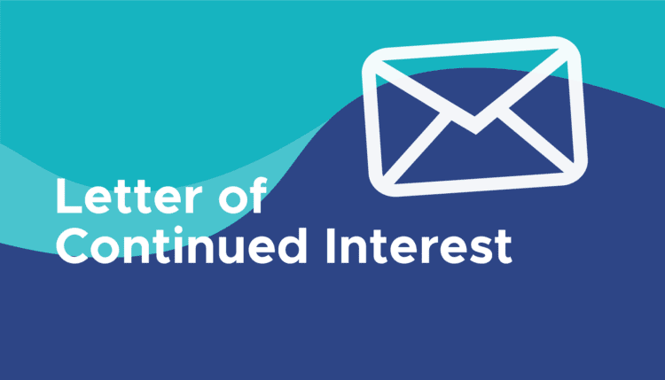 letter of continued interest