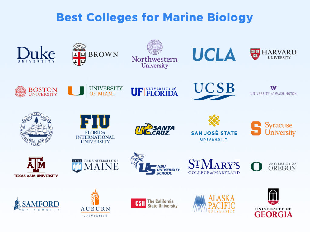 best colleges for marine biology