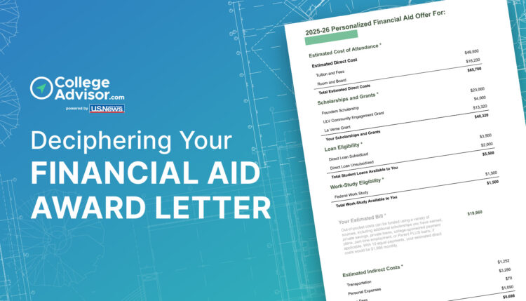 financial aid award letter