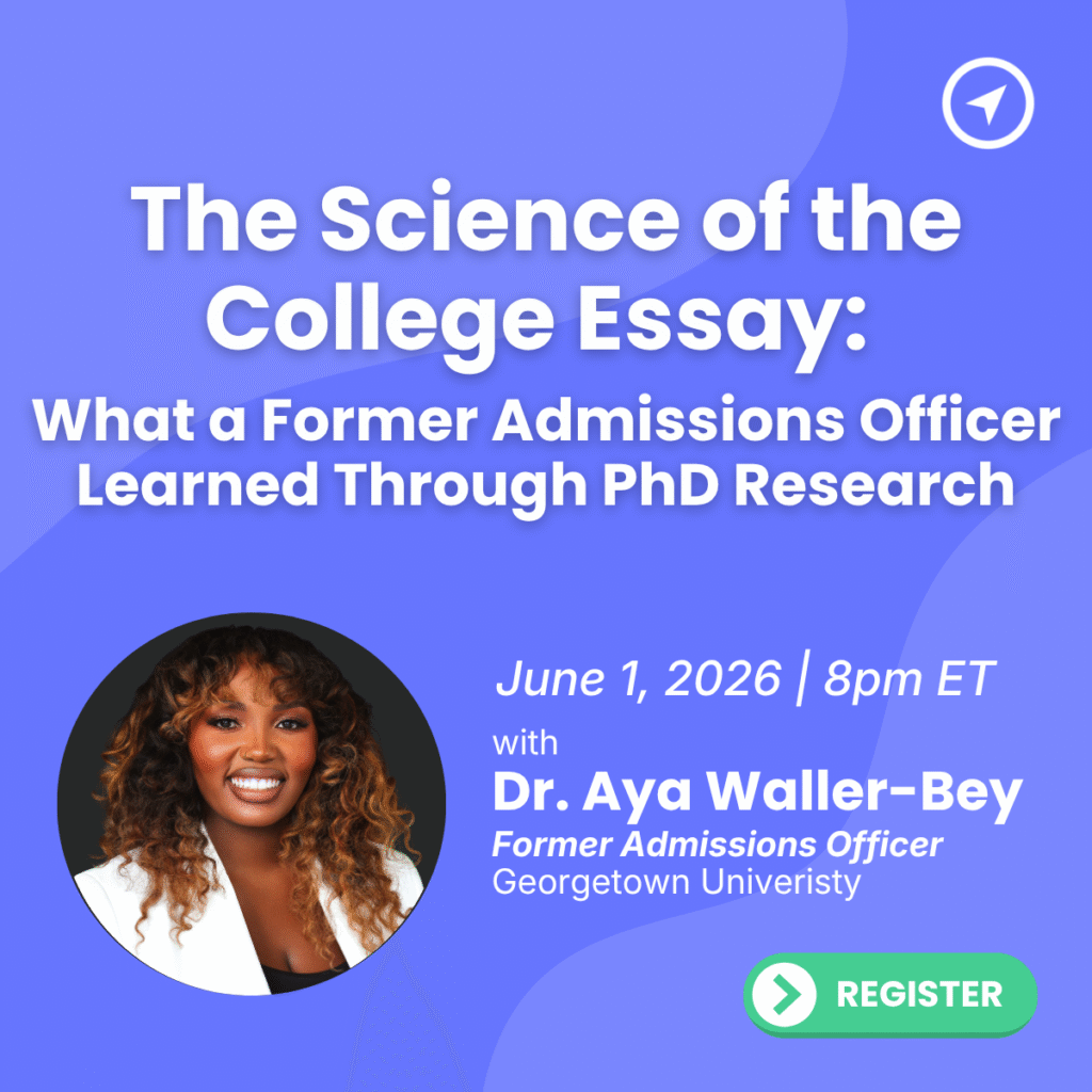 The Science of the College Essay Webinar